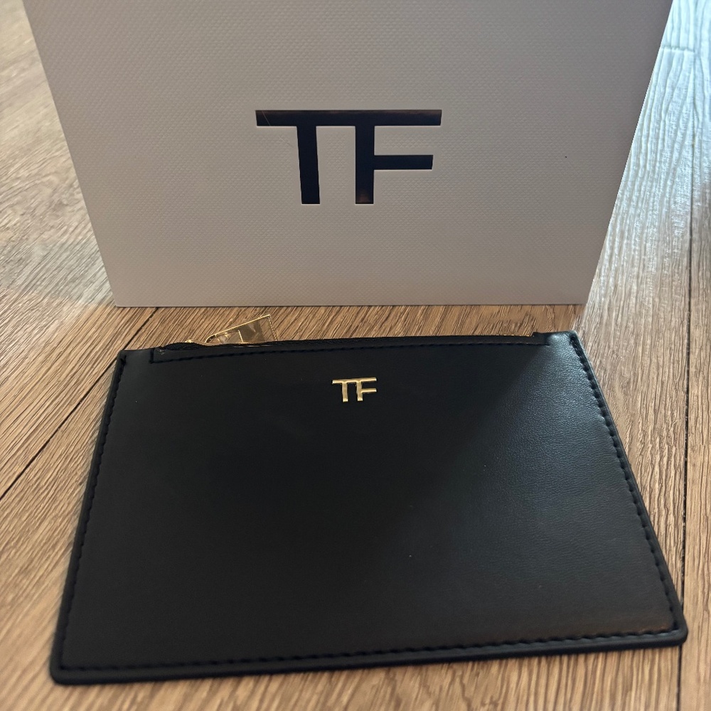Tom Ford Beauty GWP Black Leather Pouch